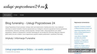 Usługi pogrzebowe 24