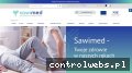 Screenshot strony sawimed.pl