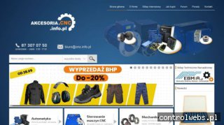 Sterowanie maszyn CNC - akcesoria.cnc.info.pl