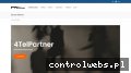 Screenshot strony 4telpartner.pl