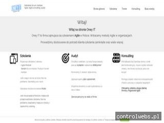 Scrum szkolenie - oneyit.pl