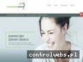 Screenshot strony www.stomatologia-kaniut.pl