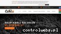 Screenshot strony skup-kabli.szczecin.pl