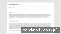 Screenshot strony uczelniewszcecinie.wordpress.com