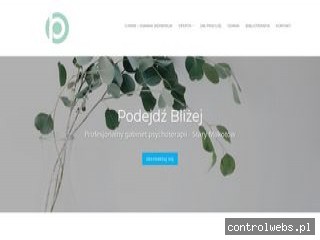 Psycholog, psychoterapeuta Warszawa Mokotów