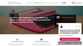 Tlumaczalnia.pl - tłumacz przysięgły rosyjski Kraków