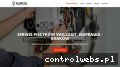 Screenshot strony www.kuros-serwis.pl