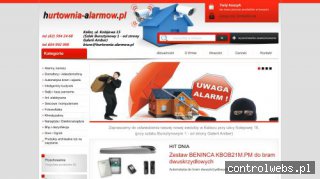 www.hurtownia-alarmow.pl hurtownia alarmów Kalisz