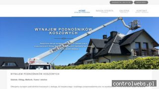 Wynajem podnośników koszowych gdańsk - desbud.com