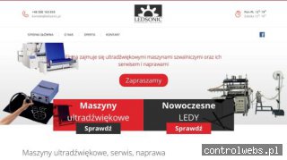 Maszyny ultradźwiękowe