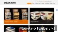 Screenshot strony www.lakman.pl