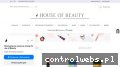 Screenshot strony houseofbeauty.com.pl