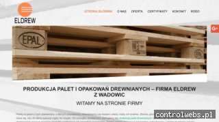 www.eldrewpalety.pl produkcja opakowań drewnianych Wadowice