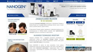 Posypka na włosy - nanogen.pl