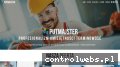 Screenshot strony putmajster.pl