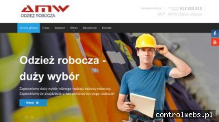 www.amw.biz.pl odzież robocza Łódź