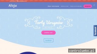 Torty Alicja Ursynów - bez zbędnej chemii i kompromisów