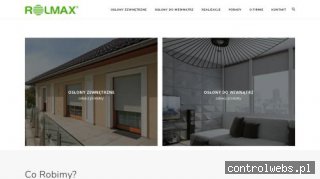 Rolmax - szycie zasłon