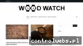 Screenshot strony www.wood-watch.eu