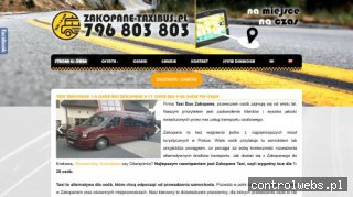 Taxi bus Zakopane | zakopane-taxibus.pl