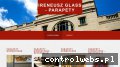 Screenshot strony www.glass-parapety.pl
