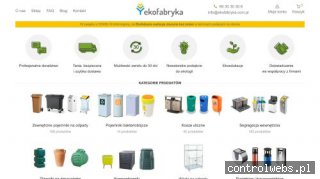 Ekofabryka - kosze na odpady segregowane