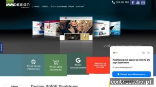 Strony WWW - Design Spektrum.