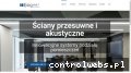 Screenshot strony scianyprzesuwne.com