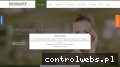 Screenshot strony www.hipokratesmed.pl
