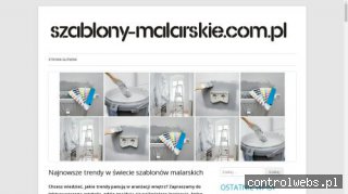 Szablony malarskie - blog