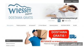 Sklep internetowy z materacami Wiessen