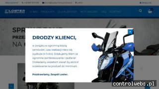 LOSTER szyby motocyklowe - owiewki do motocykli