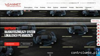 Monitoring samochodów - Gannet.pl