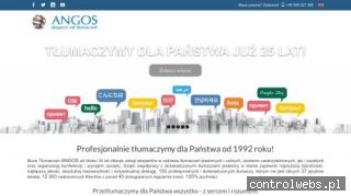 Biuro tłumaczeń Angos