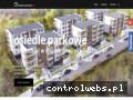 Screenshot strony www.osiedle-parkowe.net