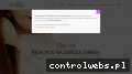 Screenshot strony gabinettrychologii.eu