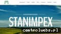 Screenshot strony stanimpex.pl