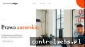 Screenshot strony businessedge.pl