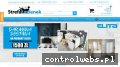 Screenshot strony strefalazienek.pl