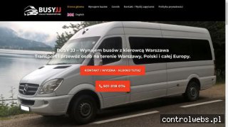 Busy z kierowcą wynajem warszawa - busyjj.waw.pl
