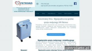 Patronus - Koncentrator Tlenu Wypożyczalnia 24h