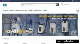 Maszyny czyszczące - sklep.fairplayplus.pl