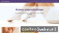 Screenshot strony kremy-antycellulitowe.pl