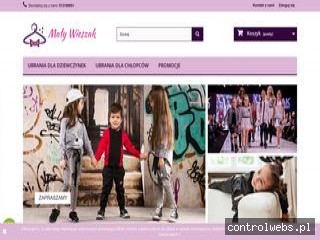 Ubrania dla dziewczynek Mały Wieszak