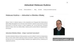 Kancelaria Adwokacka Adwokat Mateusz Kubica