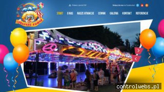 Lunapark Komar - wynajem zjeżdżalni, zamków dmuchanych