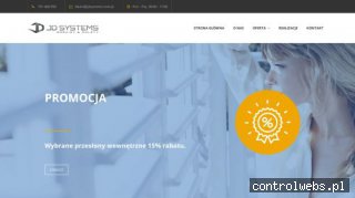 JD Systems - rolety zewnętrzne, żaluzje, moskitiery