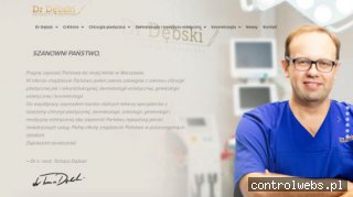 Operacje plastyczne u Dr Dębskiego w Warszawie