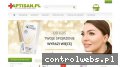 Screenshot strony aptisan.pl