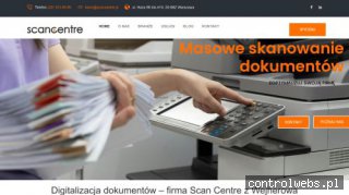 Skanowanie dokumentów - Scancentre